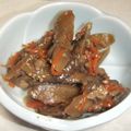 きらり流れ星's cooksnap of when they made 秋の収穫！ゴボウのキンピラそぼろ炒め煮♬.
