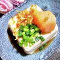 STimeBlues's cooksnap of when they made いつもあなたに明太ネギおかか乗っけ豆腐.
