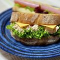 なおミール's cooksnap of when they made ツナとレンコン、チェダーチーズのサンド.