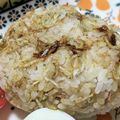 ゆけり３兄弟's cooksnap of when they made じゃことおかかのおにぎり.