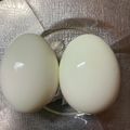 asacham's cooksnap of when they made 割れない半熟卵の茹で卵(茹で方、剥き方).