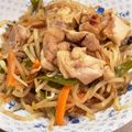 ミアンミアン's cooksnap of when they made 鶏もも肉とピリ辛もやし炒め❢.