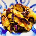 kinniko's cooksnap of when they made 茄子と大葉の梅干し炒め.