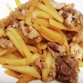 たれこ｡'s cooksnap of when they made リーズナブル豚こまとじゃがいもの甘辛炒め.