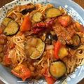 うっきー太郎's cooksnap of when they made 美味すぎる！なすとベーコンのトマトパスタ.