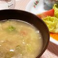 あいにく手抜きです's cooksnap of when they made レタスの味噌ミルクスープ.