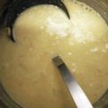 sabo152's cooksnap of when they made 美味しく腸活♪ 押麦のヨーグルトスープ.