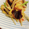 Nana777's cooksnap of when they made ニラともやし炒めのカニカマたまごのせ.