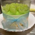 りりこ☆彡's cooksnap of when they made 贅沢ぶどうのレアチーズケーキ♡.