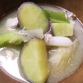 mariko0609's cooksnap of when they made ほっこり甘い！さつま芋と玉ねぎのみそ汁.