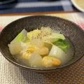 ちゃぴ♥'s cooksnap of when they made えびと白菜の塩あんかけくたくた煮.