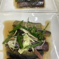 猫のミイヤ's cooksnap of when they made 夏！なすの煮浸し★生姜みょうが青じそのせ.