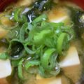 ぽろっとＱちゃん's cooksnap of when they made 味噌汁　わかめと豆腐.