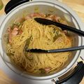 ちりあみ's cooksnap of when they made ぶち込め！ホットプレートナポリタン.