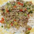 canadawhistler's cooksnap of when they made ガパオ気取りの☆野菜たっぷり挽肉炒めし.