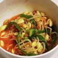 私市ビッキーズ津門巳's cooksnap of when they made “キムチ豆ナムル納豆ピーマン和え”.