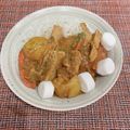 しゅい6's cooksnap of when they made ひき肉とこま肉ダブル使いのこくカレー.