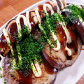 yumelon88's cooksnap of when they made なすのお好み焼き風−簡単とろとろ.