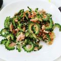 のりバイク's cooksnap of when they made ゴーヤ嫌い絶賛♪ツナとゴーヤのおかか和え.