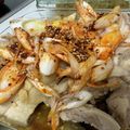 みきんどる's cooksnap of when they made よだれ鶏風♪鶏モモ肉とナスの蒸し物.