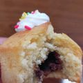 にゃんママ4キッズ's cooksnap of when they made 簡単☆混ぜるだけ☆ＨＭのカップケーキ♡.