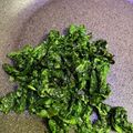 ホットクレープ's cooksnap of when they made ステーキの付け合わせに！ケールの塩炒め.