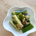 かしゅかしゅん's cooksnap of when they made 箸休めになれない、きゅうりの梅和え.