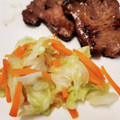 麻's cooksnap of when they made 簡単！＊牛タンの付け合せの浅漬け.