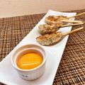 horseland's cooksnap of when they made 甘辛タレ♪月見○つくね串.