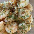 オレンジオーシャン's cooksnap of when they made むきエビで作る殻無ガーリックシュリンプ♡.