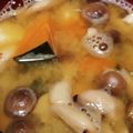 ヨシヨッシー's cooksnap of when they made ほっこり甘い♪かぼちゃの味噌汁.