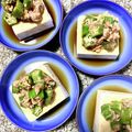 ふたごゆき's cooksnap of when they made 簡単おつまみ★オクラとツナの冷奴.