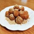 ★m★t★'s cooksnap of when they made 米粉で美味しいお月見団子.