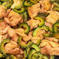 かずみんパワー's cooksnap of when they made ゴーヤーと鶏の甘酢炒め.