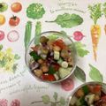 おはなすき's cooksnap of when they made カレーのお供！ビーンズチャット・豆サラダ.