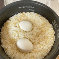 MOKUROU's cooksnap of when they made 炊飯器で☆ゆで卵！.