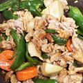 miiko大好き's cooksnap of when they made 豚こま・里芋・ピーマンのオイスター炒め♪.