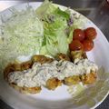 クックMKKALF☆'s cooksnap of when they made ＊豚こまピカタしば漬けマヨソース＊.