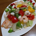 EmiKaeeee's cooksnap of when they made 鮮やか♪エビとイカの塩炒め！.
