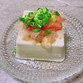 のんべぇヒロ's cooksnap of when they made いつもあなたに明太ネギおかか乗っけ豆腐.