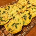 いやんのん＊'s cooksnap of when they made やまいもとニラのカリッ！トロッ！焼き♪.