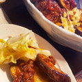 RIERのごはん's cooksnap of when they made トマト缶の余りでなすのボロネーゼ風.