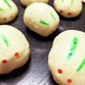 ともち0325's cooksnap of when they made 介護食　簡単　うさぎのお月見まんじゅう.