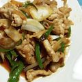 まぶたん's cooksnap of when they made [お弁当に♪豚肉のソースてり焼き].