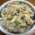 クック8J0LFQ☆'s cooksnap of when they made もやしときのこのサラダ.