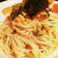 Nöööla♡'s cooksnap of when they made めんつゆと牛乳で作る和風クリームパスタ.