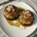 cheesedog's cooksnap of when they made 椎茸の肉詰め.