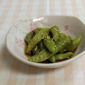 umemodoki's cooksnap of when they made しし唐の焼きびたし.