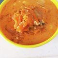 ﾘﾗｯｸﾏﾝ's cooksnap of when they made 豆乳キムチスープ♡.