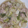 mi_co22's cooksnap of when they made 豚バラ白菜とえのきのうま煮.